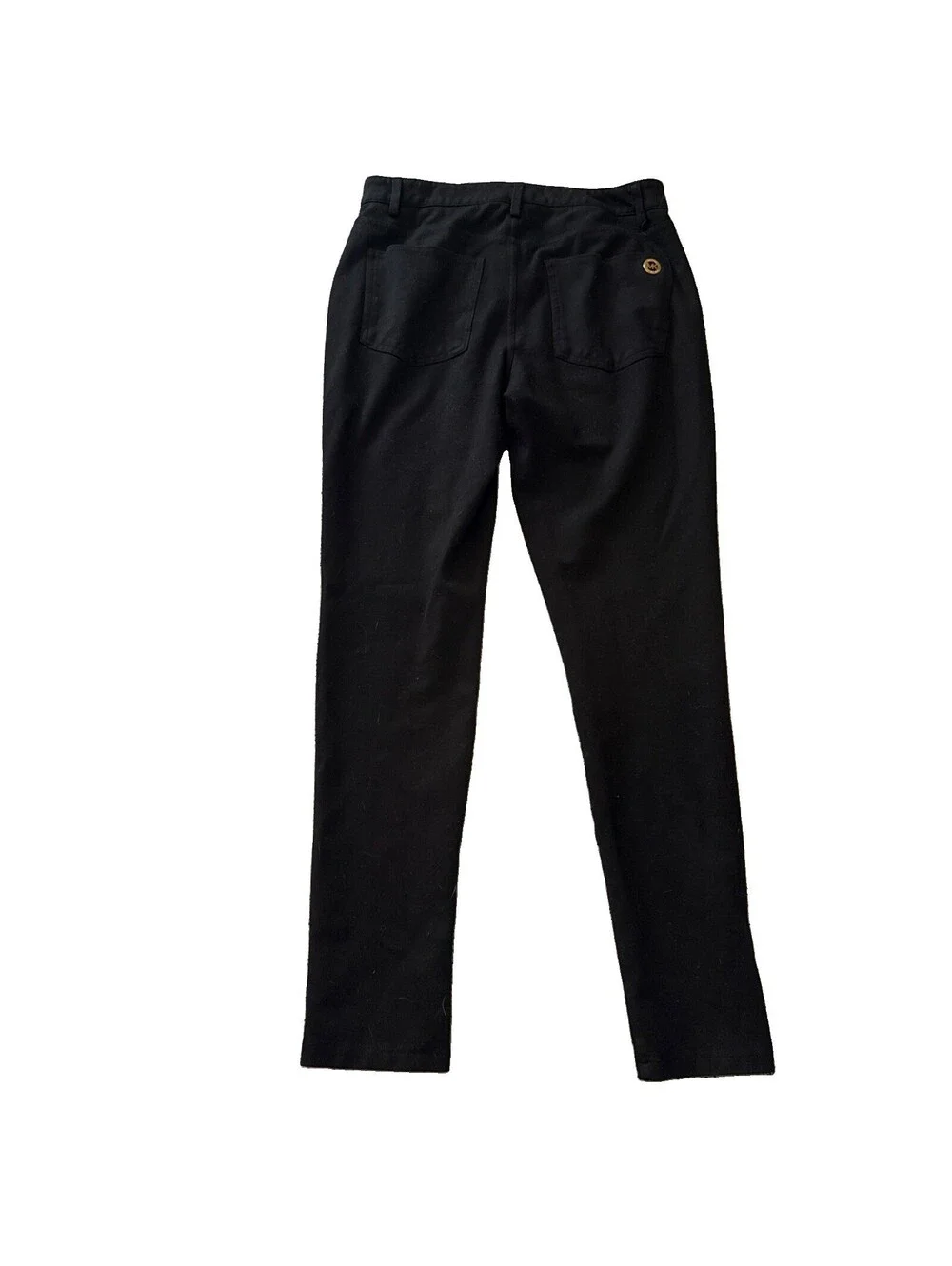 Michael Kors Women's Black Skinny Stretch Ponte Pants High Rise Size S
